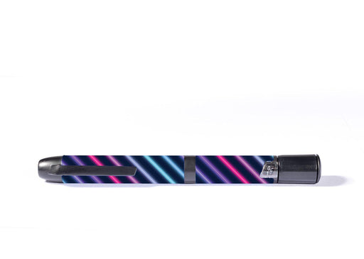 Neon Stripes For Inpen - Smart Insulin Pen Peelz