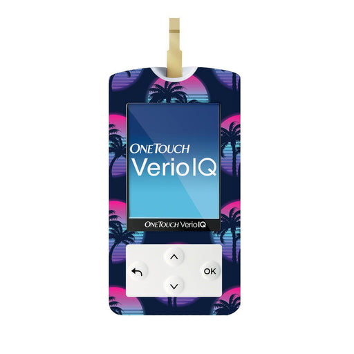 Neon Sunset For Onetouch Verio Iq Glucometer Peelz Verioiq