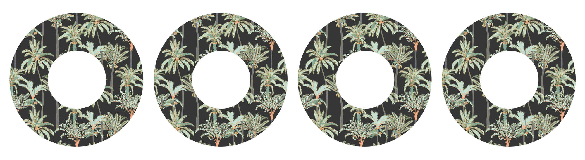 Night Palms for Patch+ Freestyle Libre and Universal Infusion Set Tape - Pump Peelz