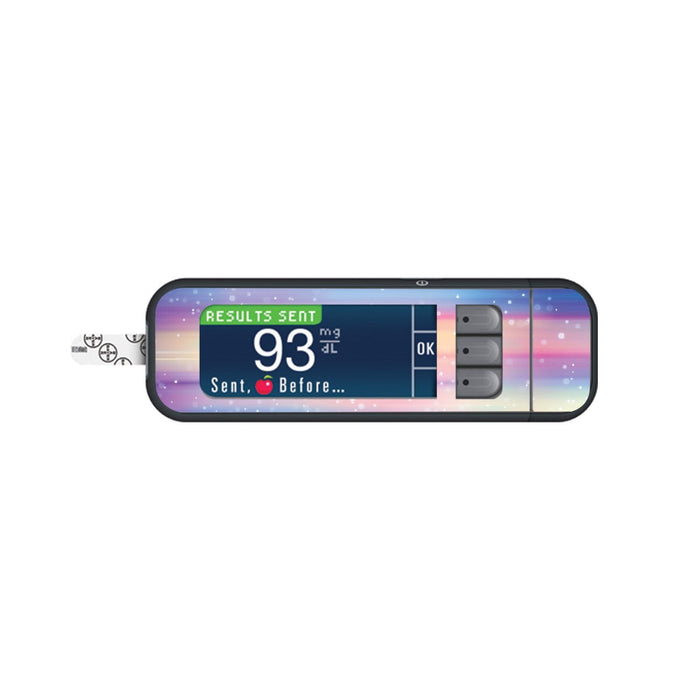 Northern Lights Skin For Bayer Contour Next Glucometer Peelz Meters