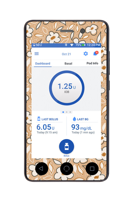 Muted Floral for Omnipod DASH™