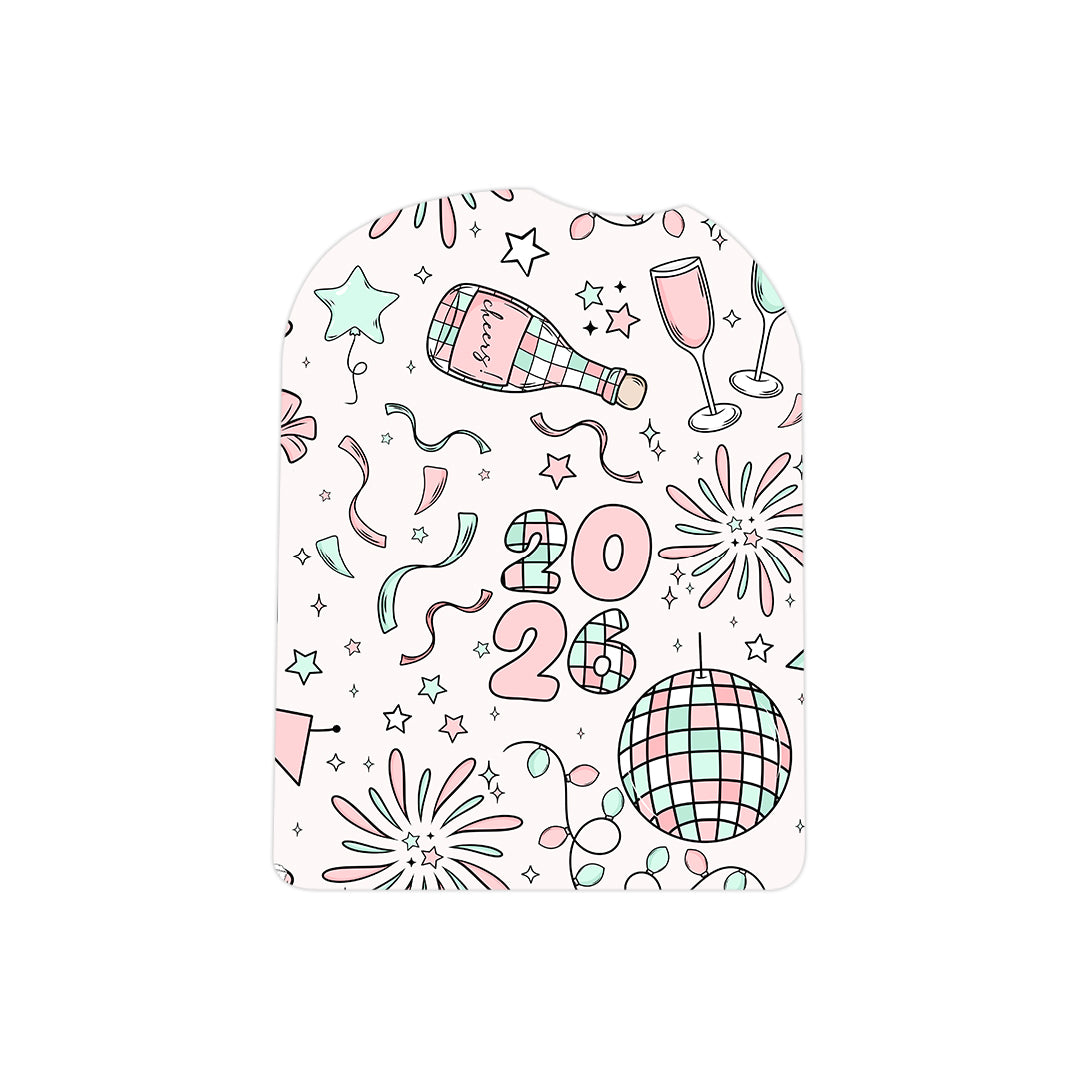 Cheers to '26 Pod Sticker - Pump Peelz