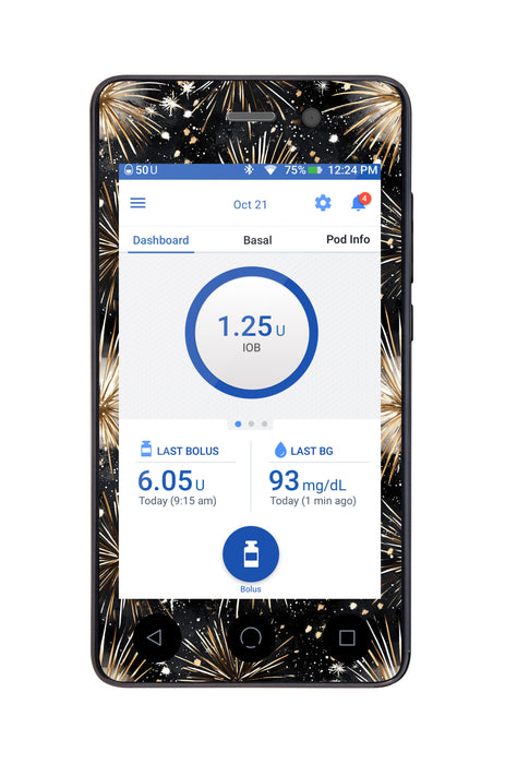 Fireworks for Omnipod DASH™