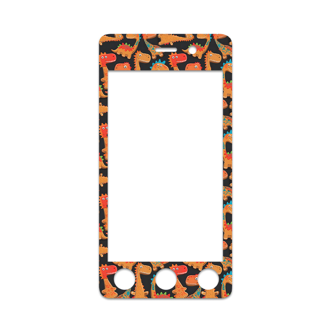 Jurassic Gingerbread Sticker for Omnipod DASH® PDM – Pump Peelz