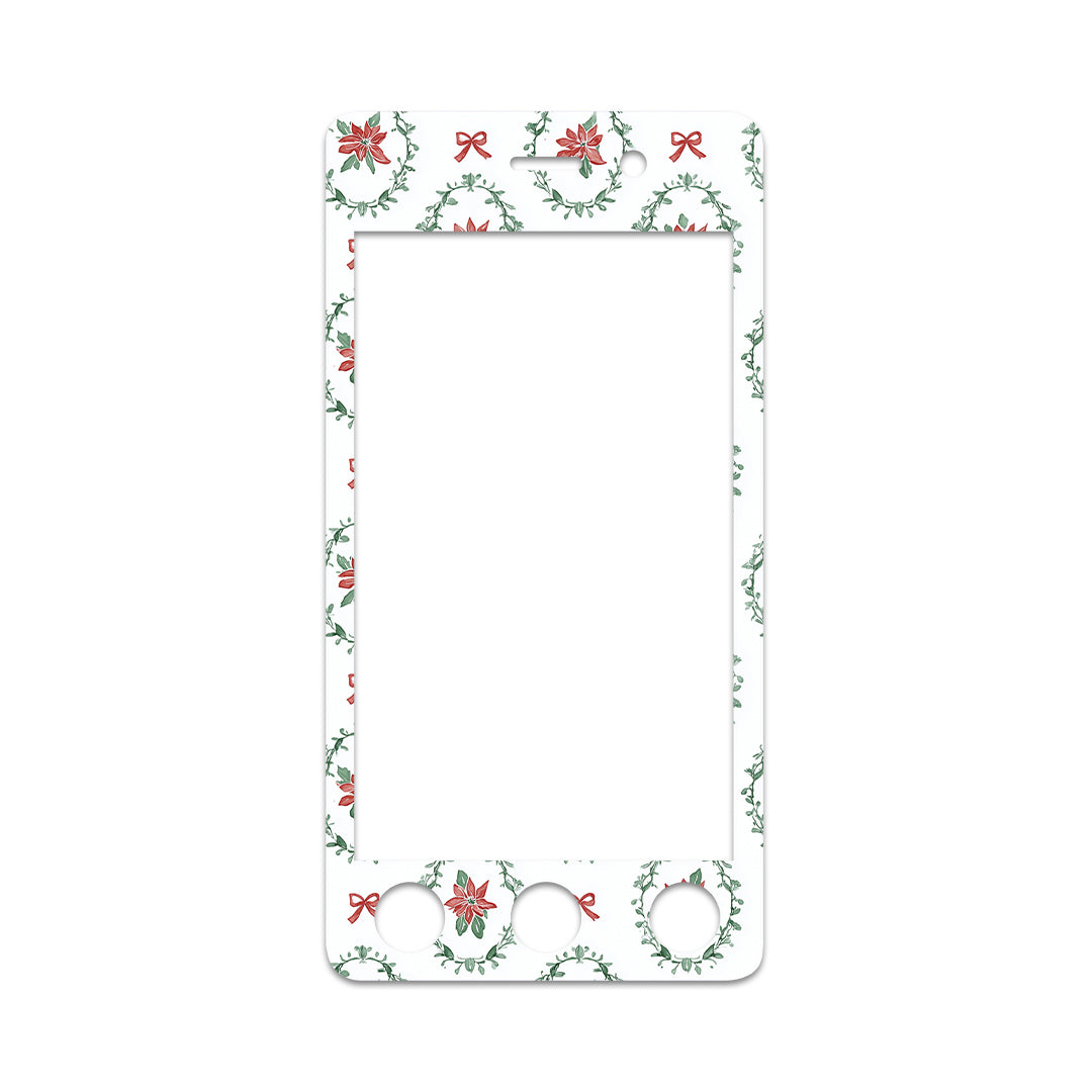 Poinsettia Parade Sticker for Omnipod DASH® PDM – Pump Peelz