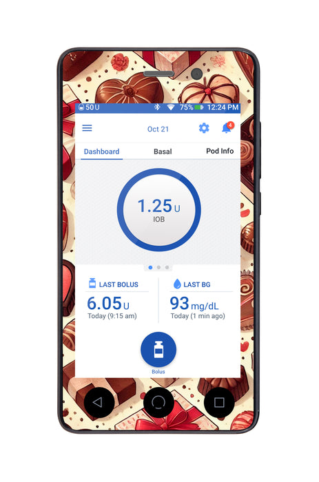 Chocolate Love for Omnipod DASH™