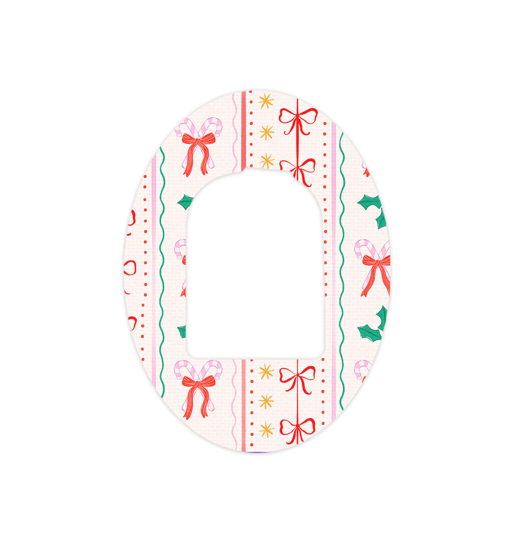 Holly Jolly Ribbon Pod Patch Tape - Pump Peelz