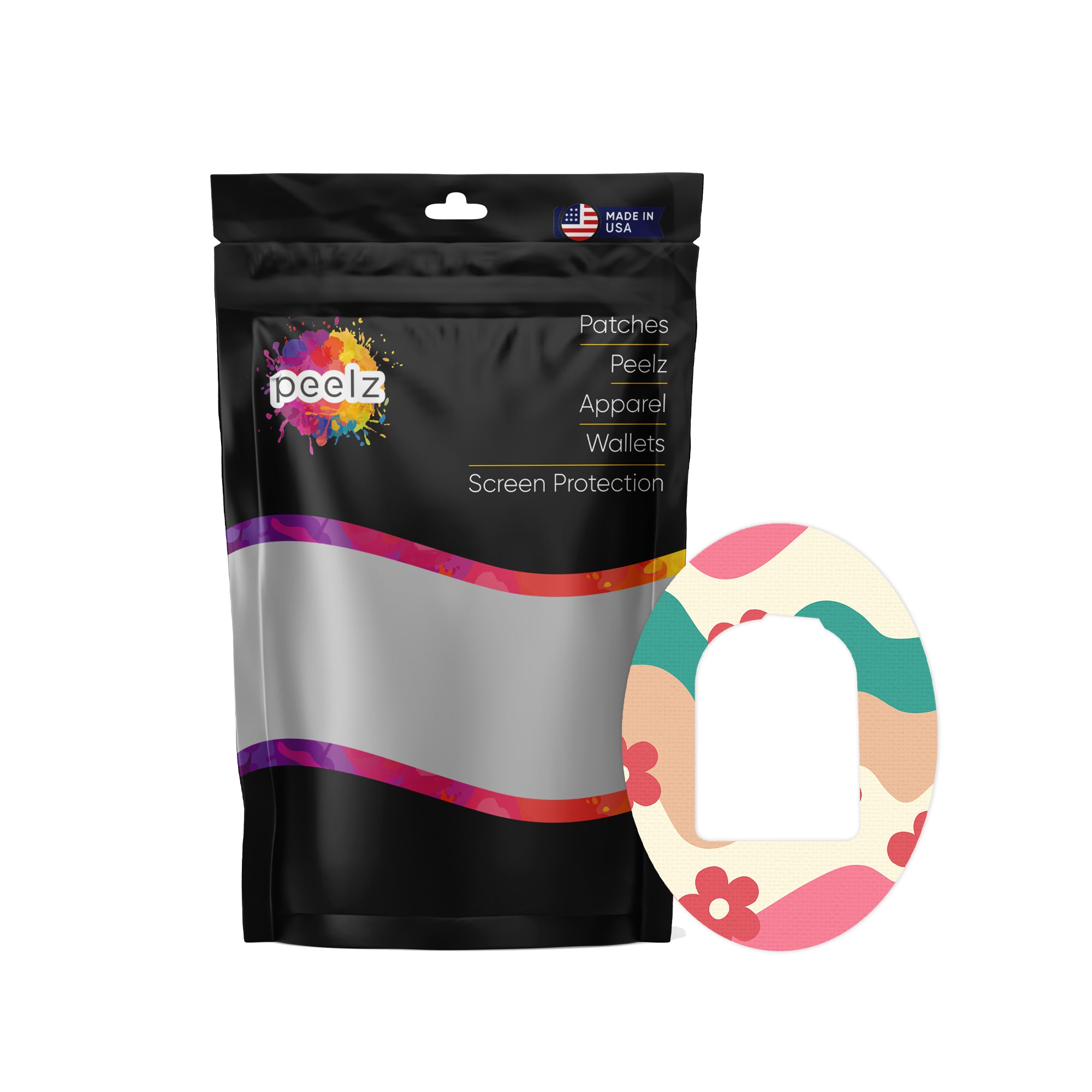 Retro Noel Pod Patch Tape - Pump Peelz