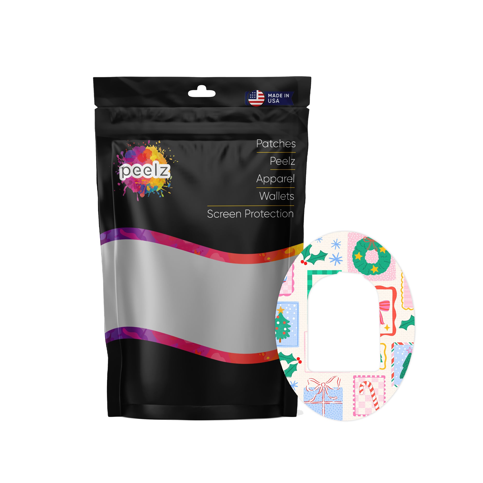 Holiday Greetings Pod Patch Tape - Pump Peelz