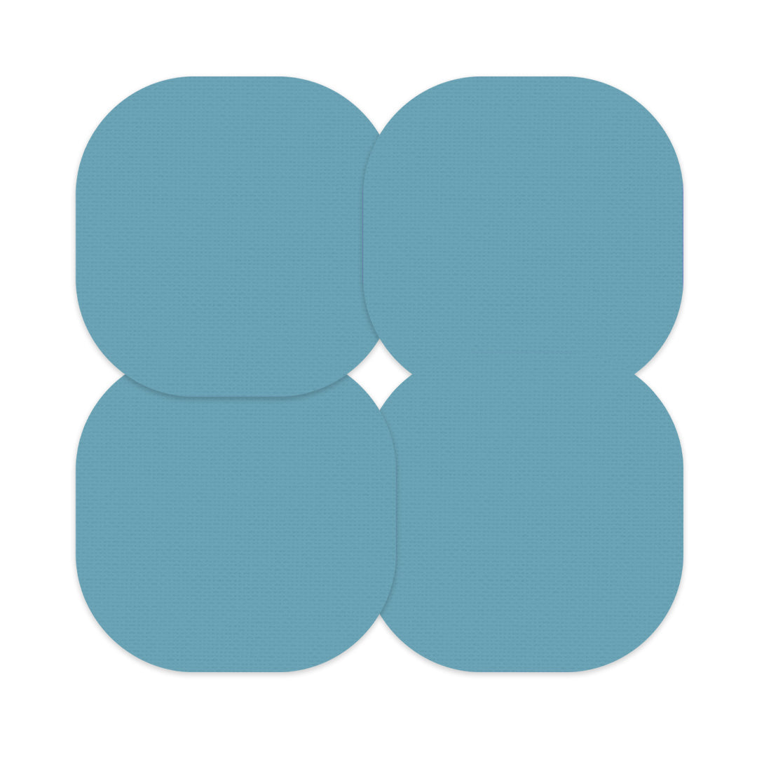 Solid Color Blue Overpatch Tape - Pump Peelz