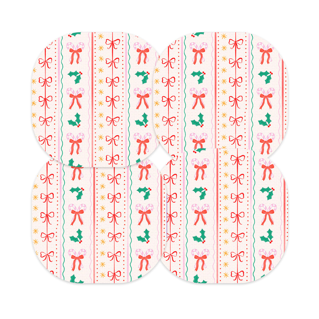 Holly Jolly Ribbon Overpatch Tape - Pump Peelz