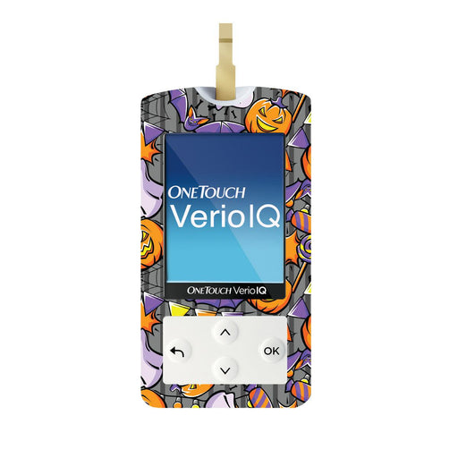 Party Halloween for OneTouch Verio IQ Glucometer-Pump Peelz