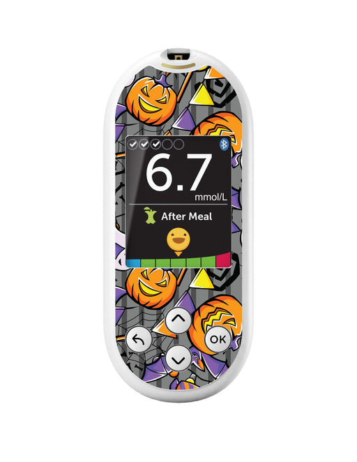 Party Halloween for OneTouch Verio Reflect Glucometer-Pump Peelz