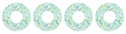 Pastel Mermaids for Patch+ Freestyle Libre and Universal Infusion Set Tape - Pump Peelz