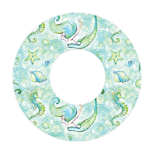 Pastel Mermaids for Patch+ Freestyle Libre and Universal Infusion Set Tape - Pump Peelz