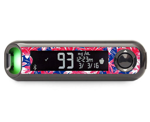 Patriotic Flowers Contour© Next One Glucometer-Pump Peelz