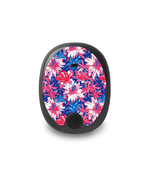 Patriotic Flowers Eversense Smart Transmitter-Pump Peelz