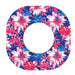 Patriotic Flowers Patch Patch Tape Designed for the DEXCOM G7 and Stelo-Pump Peelz