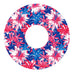 Patriotic Flowers Patch Patch Tape Designed for the FreeStyle Libre 3-Pump Peelz