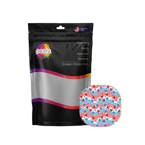 Patriotic Popsicles Overpatch Tape-Pump Peelz