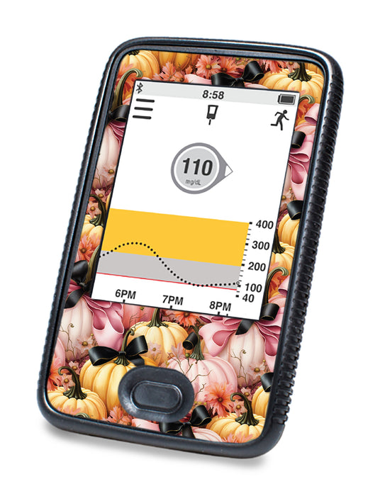 Patterned Pumpkins DEXCOM G6 Touchscreen Receiver-Pump Peelz