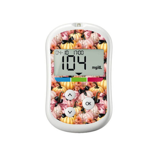 Patterned Pumpkins for OneTouch Verio Flex Glucometer-Pump Peelz