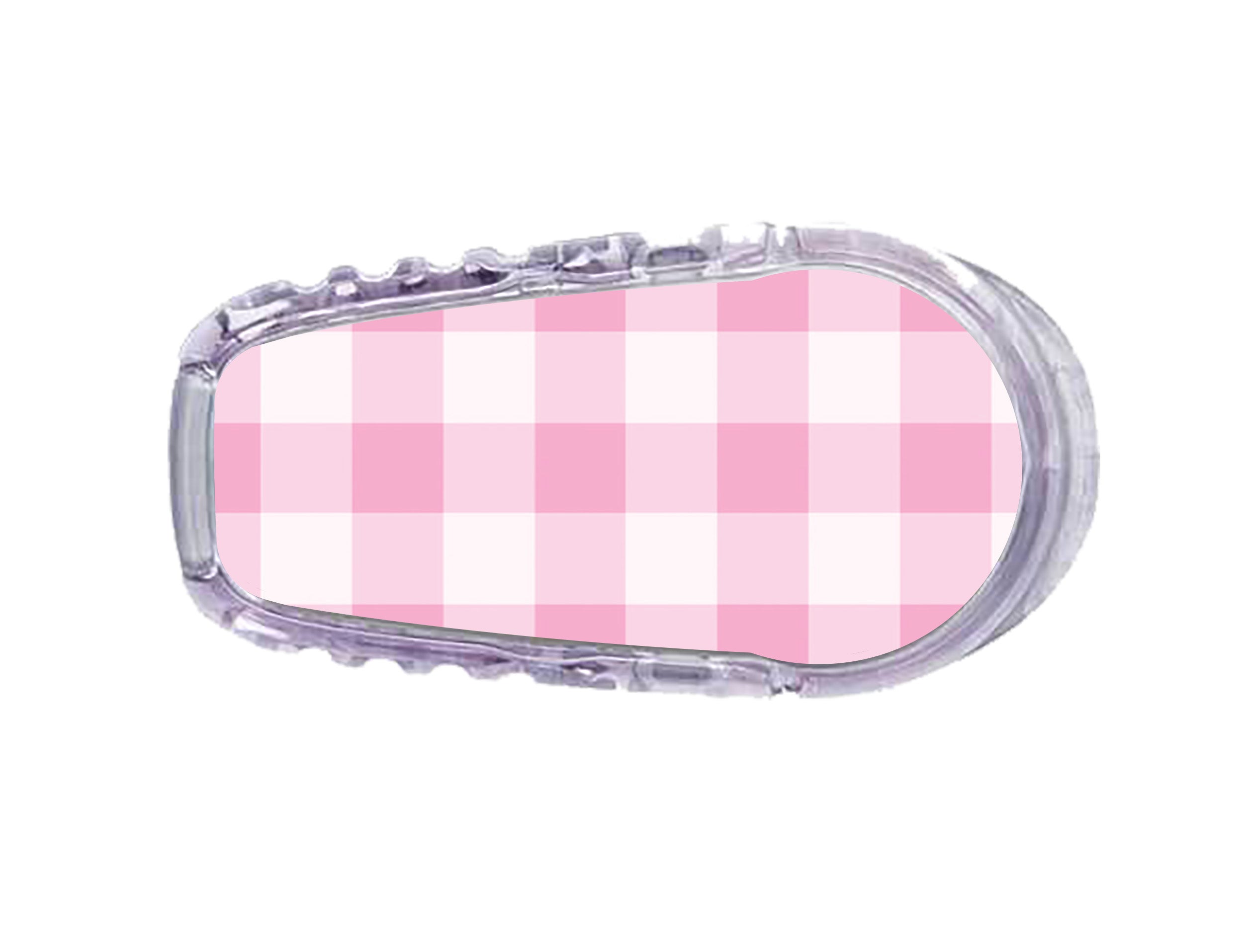 Pink Plaid Dexcom G6 Transmitter Sticker – Pump Peelz