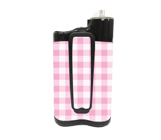 Pink Plaid Sticker for Medtronic MiniMed 770G & 780G-Pump Peelz