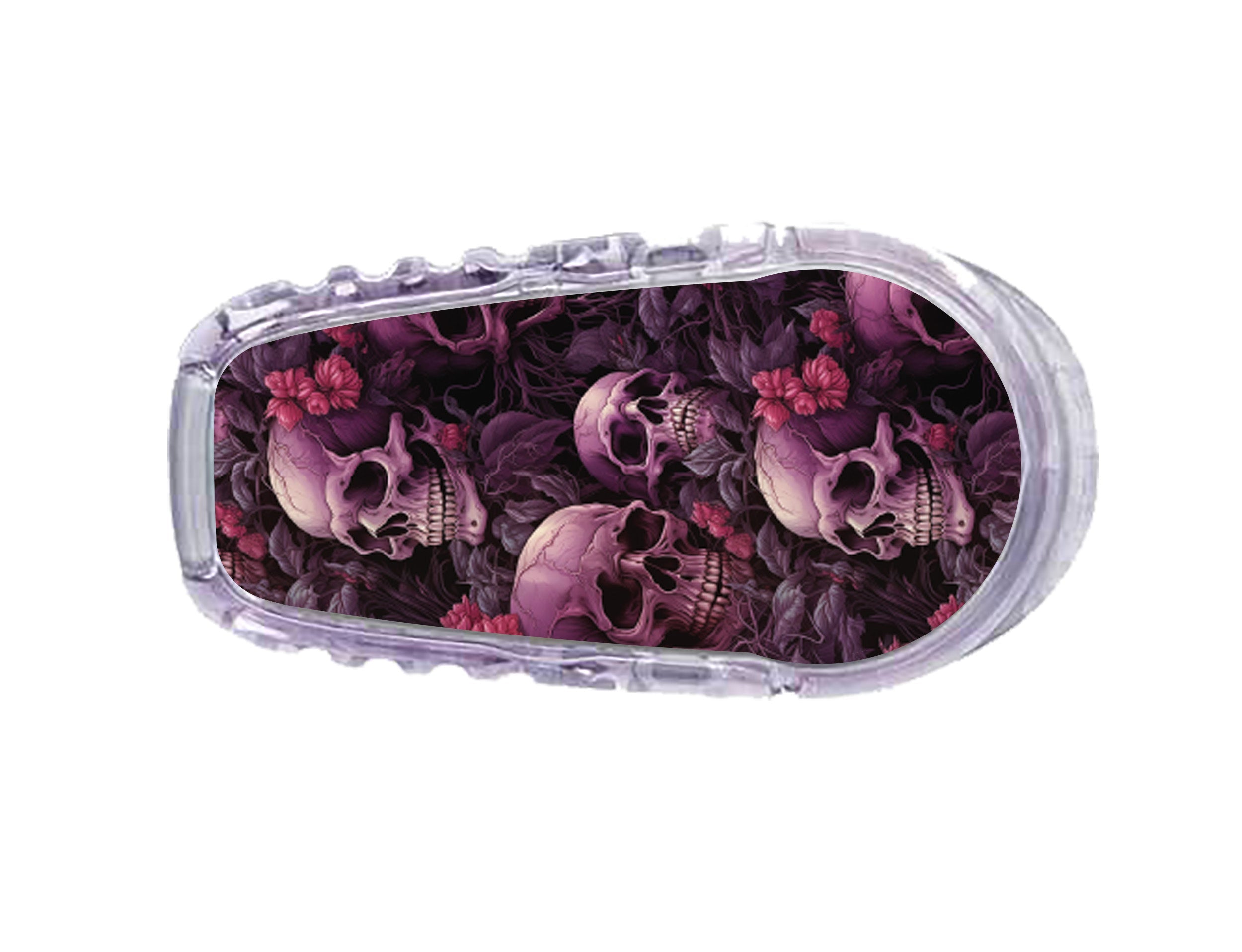 Pink Skulls Dexcom G6 Transmitter Sticker – Pump Peelz