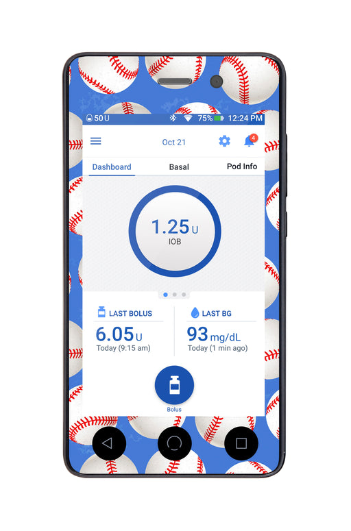 Play Ball for Omnipod DASH™-Pump Peelz