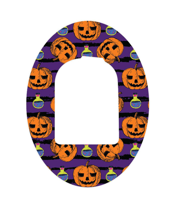 Potions and Pumpkins Patch Omnipod Tape-Pump Peelz