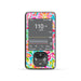 Preppy Flowers DEXCOM G7 and Stelo and G6 Touchscreen Receiver Sticker-Pump Peelz