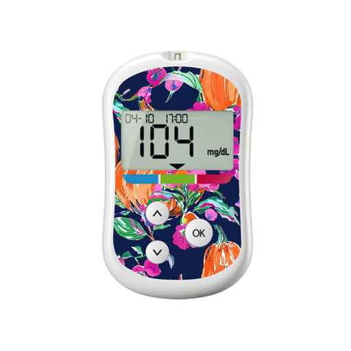 Preppy Pumpkin for OneTouch Verio Flex Glucometer-Pump Peelz