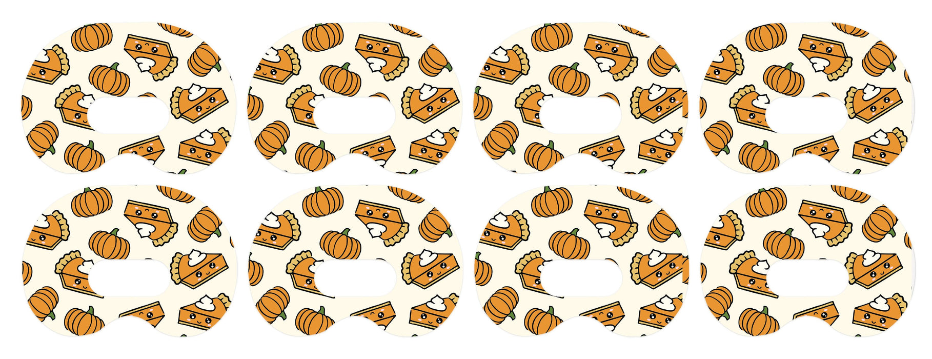 Pumpkin Pie Patch Medtronic CGM Tape-Pump Peelz