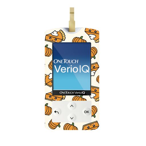 Pumpkin Pie for OneTouch Verio IQ Glucometer-Pump Peelz