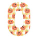 Pumpkin Smilies Patch Tape Designed for the DEXCOM G6-Pump Peelz