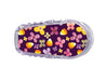 Purple Floral Dexcom Transmitter Stickers Peelz For