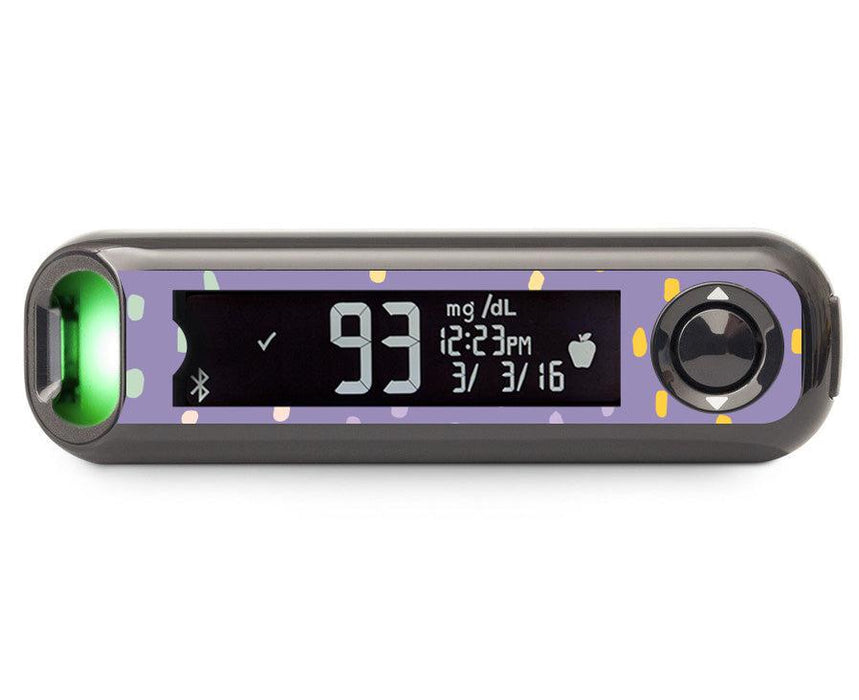 Purple Pastel Bayer Contour© Next One Glucometer-Pump Peelz