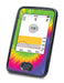 Rainbow Tie Dye Designed For Dexcom G6 Touchscreen Receiver Peelz Dexcom Continuous Glucose Monitor