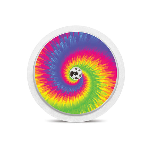 Rainbow Tie Dye Freestyle Libre Sensor Only Libre