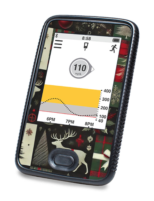 Reindeer Paper DEXCOM G6 Touchscreen Receiver-Pump Peelz