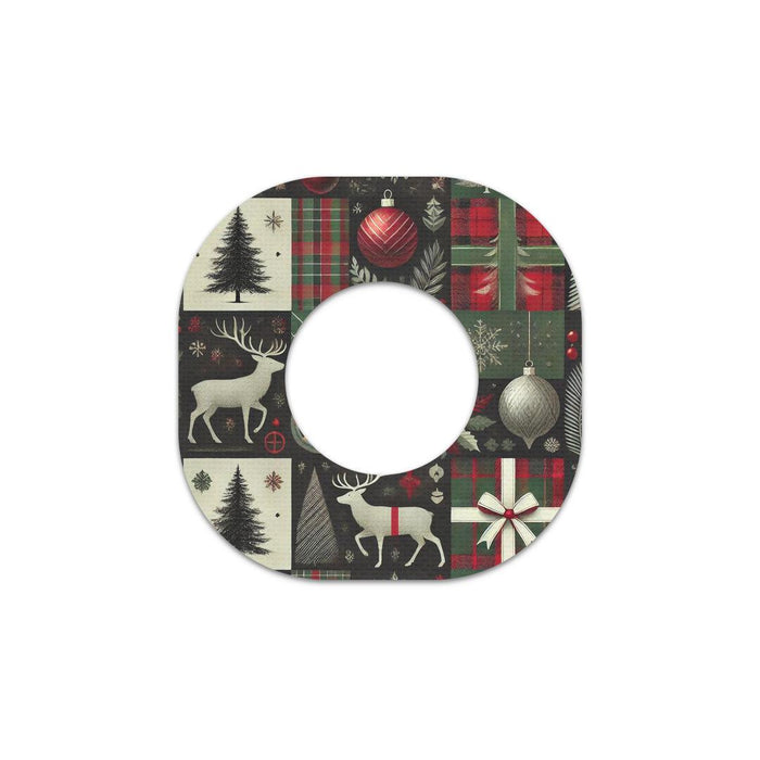 Reindeer Paper Patch Tape Designed for the DEXCOM G7 and Stelo-Pump Peelz