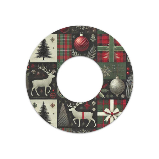 Reindeer Paper Patch Tape Designed for the FreeStyle Libre 2-Pump Peelz