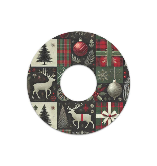 Reindeer Paper Patch Tape Designed for the FreeStyle Libre 3-Pump Peelz