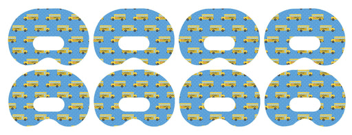 School Bus Patch+ Medtronic CGM Tape - Pump Peelz