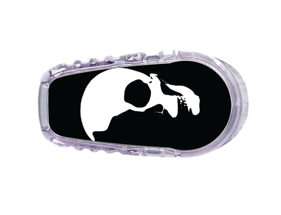 Shadow Skulls Dexcom G6 Transmitter Sticker-Pump Peelz