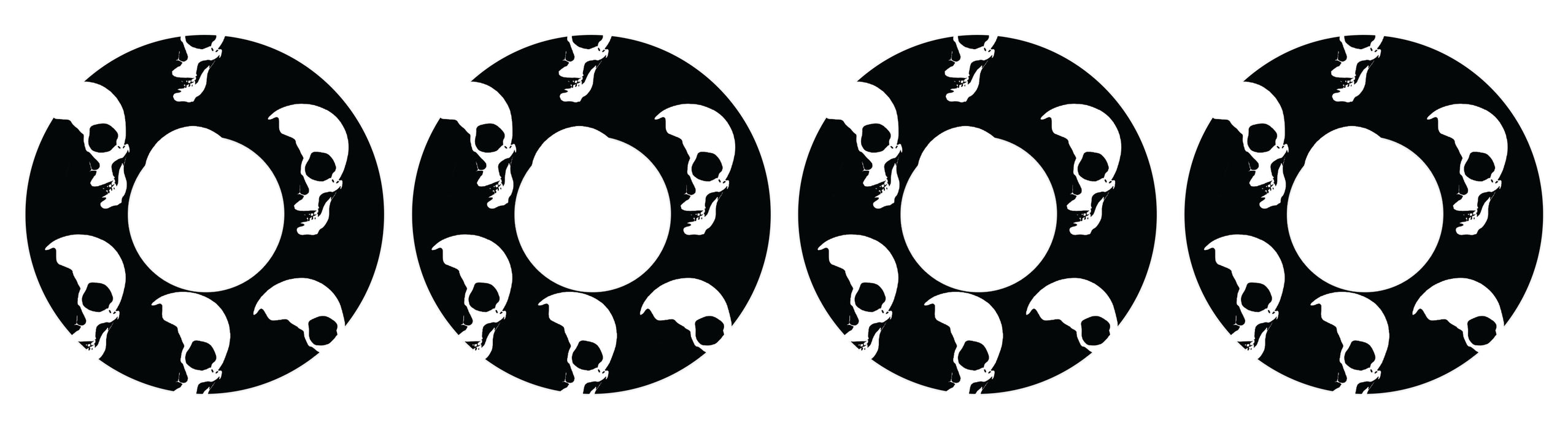 Shadow Skulls Patch Tape Designed for the FreeStyle Libre 2-Pump Peelz