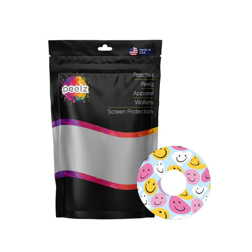 Smilies Patch Tape Designed for the FreeStyle Libre 3-Pump Peelz