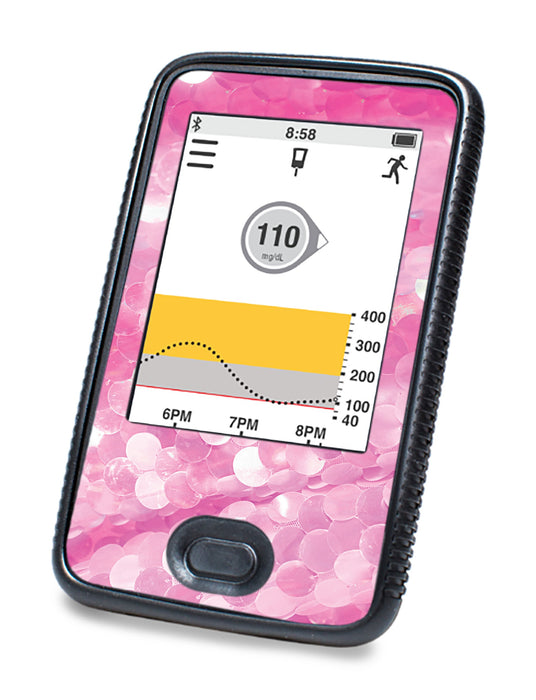 Sparkly Sequins DEXCOM G6 Touchscreen Receiver-Pump Peelz