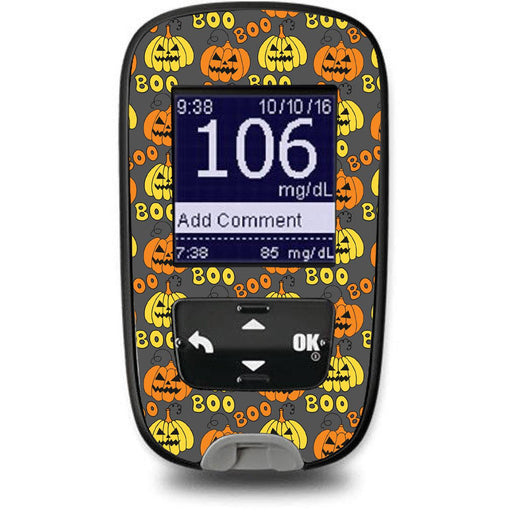 Spooked Sticker for the Accu-Chek Guide Glucometer-Pump Peelz